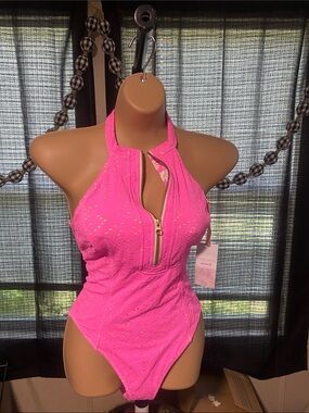 Hurley Pink Women's One Piece Swimsuit